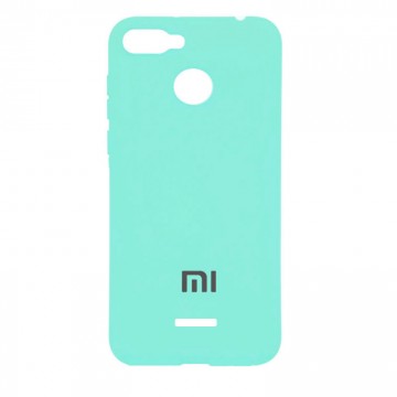 Чехол Silicone Case Full Xiaomi Redmi 6 бирюзовый в Одессе