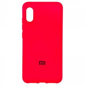 Чехол Silicone Case Full Xiaomi Mi 8 Pro красный в Одессе