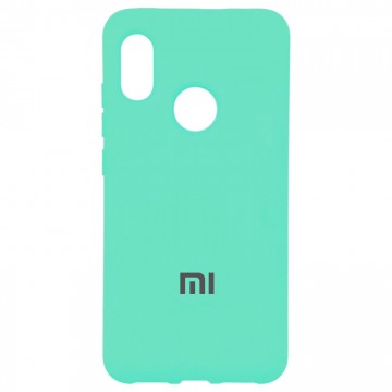 Чехол Silicone Case Full Xiaomi Mi 8 бирюзовый в Одессе