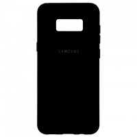 Чехол Silicone Case Full Samsung S8 G950 черный