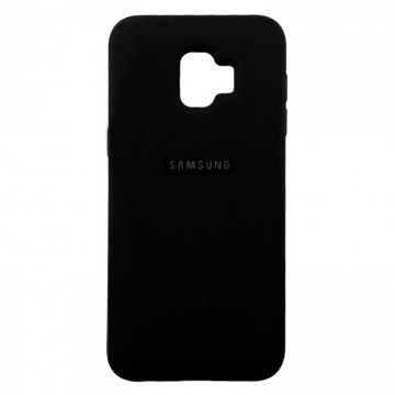 Чехол Silicone Case Full Samsung J2 Core 2018 J260 черный в Одессе