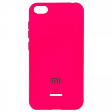 Чехол Silicone Case Full Xiaomi Redmi 6A малиновый в Одессе