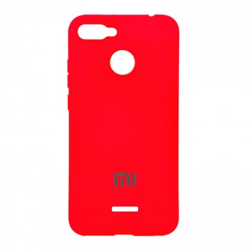 Чехол Silicone Case Full Xiaomi Redmi 6 красный в Одессе