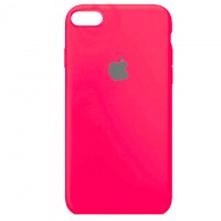 Чехол Silicone Case Full iPhone 7, 8, SE 2020 малиновый