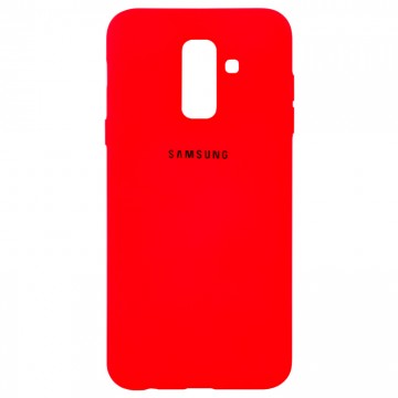 Чехол Silicone Case Full Samsung A6 Plus 2018 A605 красный в Одессе