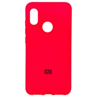 Чехол Silicone Case Full Xiaomi Mi 8 красный