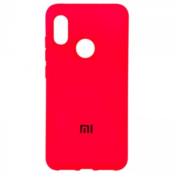 Чехол Silicone Case Full Xiaomi Mi 8 красный в Одессе