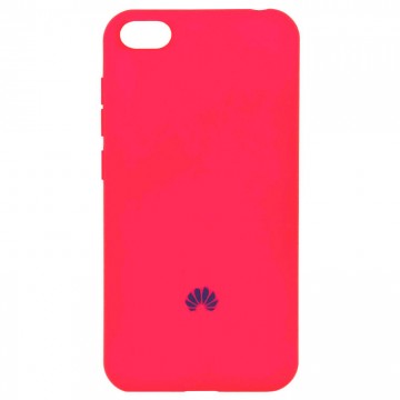 Чехол Silicone Case Full Huawei Y5 2018, Y5 Prime 2018, Honor 7A малиновый в Одессе