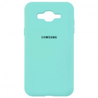 Чехол Silicone Case Full Samsung J2 Prime G532, G530 бирюзовый