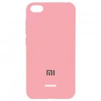 Чехол Silicone Case Full Xiaomi Redmi 6A розовый