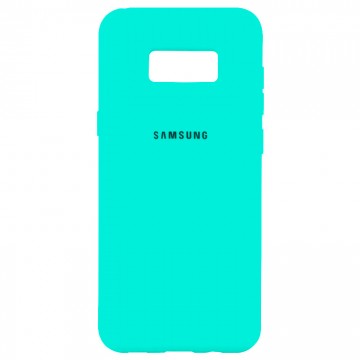 Чехол Silicone Case Full Samsung S8 G950 бирюзовый в Одессе