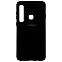 Чехол Silicone Case Full Samsung A9 2018 A920 черный