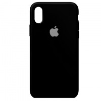 Чехол Silicone Case Full iPhone X, XS черный