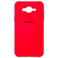 Чехол Silicone Case Full Samsung J5 2015 J500 красный