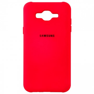 Чехол Silicone Case Full Samsung J5 2015 J500 красный в Одессе