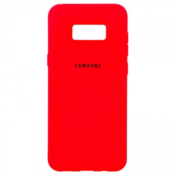 Чехол Silicone Case Full Samsung S8 G950 красный в Одессе