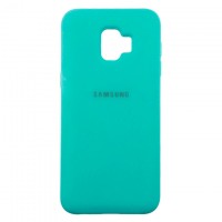 Чехол Silicone Case Full Samsung J2 2018 J250, J2 Pro 2018 бирюзовый