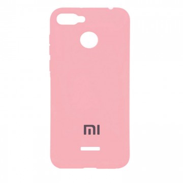 Чехол Silicone Case Full Xiaomi Redmi 6 розовый в Одессе