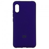 Чехол Silicone Case Full Xiaomi Mi 8 Pro фиолетовый