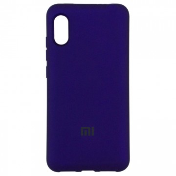 Чехол Silicone Case Full Xiaomi Mi 8 Pro фиолетовый в Одессе