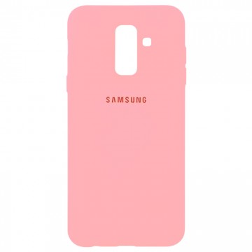 Чехол Silicone Case Full Samsung A6 Plus 2018 A605 розовый в Одессе