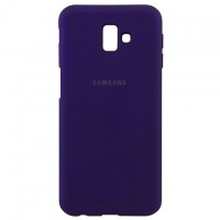 Чехол Silicone Case Full Samsung J6 Plus 2018 J610 фиолетовый