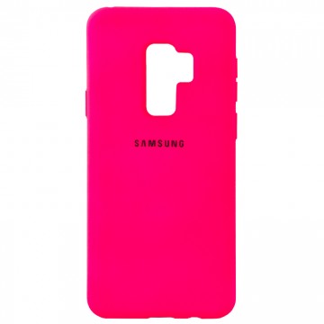 Чехол Silicone Case Full Samsung S9 Plus G965 малиновый в Одессе