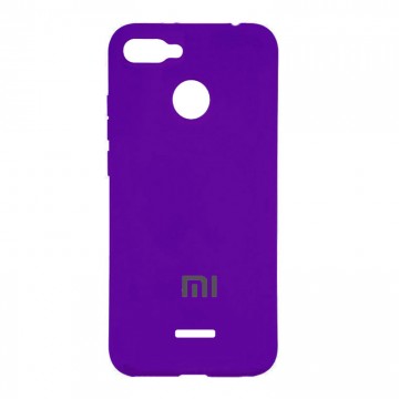 Чехол Silicone Case Full Xiaomi Redmi 6 фиолетовый в Одессе