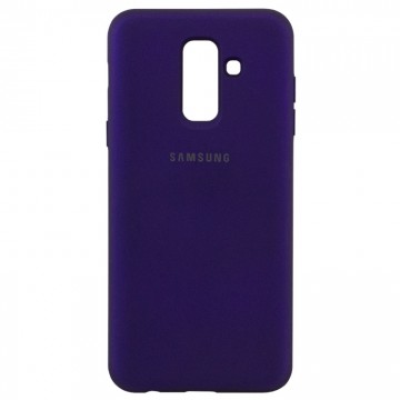 Чехол Silicone Case Full Samsung A6 Plus 2018 A605 фиолетовый в Одессе