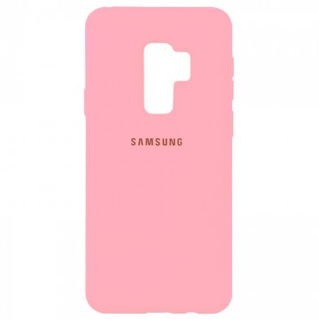 Чехол Silicone Case Full Samsung S9 Plus G965 розовый в Одессе