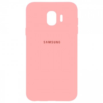 Чехол Silicone Case Full Samsung J4 2018 J400 розовый в Одессе