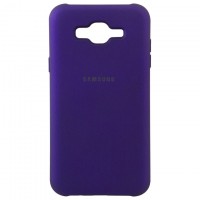 Чехол Silicone Case Full Samsung J5 2015 J500 фиолетовый