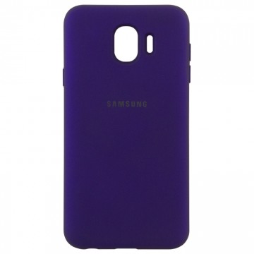 Чехол Silicone Case Full Samsung J4 2018 J400 фиолетовый в Одессе