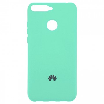 Чехол Silicone Case Full Huawei Y6 Prime 2018, Y6 Pro 2018, Honor 7A Pro бирюзовый в Одессе