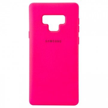 Чехол Silicone Case Full Samsung Note 9 N960 малиновый в Одессе