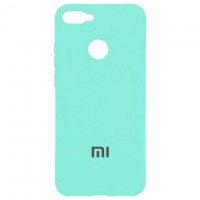 Чехол Silicone Case Full Xiaomi Mi 8 Lite бирюзовый