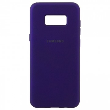 Чехол Silicone Case Full Samsung S8 Plus G955 фиолетовый в Одессе