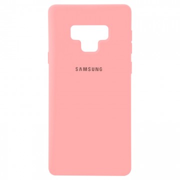 Чехол Silicone Case Full Samsung Note 9 N960 розовый в Одессе