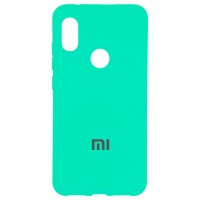 Чехол Silicone Case Full Xiaomi Mi6X, Mi A2 бирюзовый