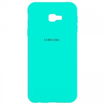 Чехол Silicone Case Full Samsung J4 Plus 2018 J415 бирюзовый в Одессе