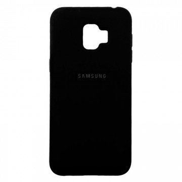 Чехол Silicone Case Full Samsung J2 2018 J250, J2 Pro 2018 черный в Одессе