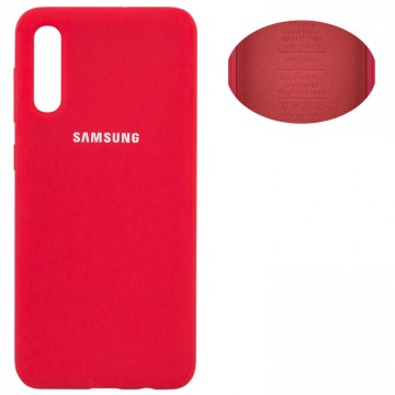 Чехол Silicone Cover Full Samsung A30s 2019 A307, A50 2019 A505, A50s 2019 A507 красный в Одессе