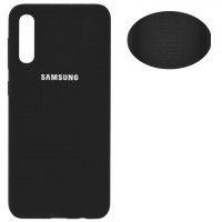 Чехол Silicone Cover Full Samsung A30s 2019 A307, A50 2019 A505, A50s 2019 A507 черный