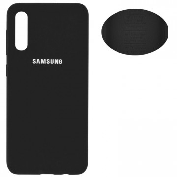 Чехол Silicone Cover Full Samsung A30s 2019 A307, A50 2019 A505, A50s 2019 A507 черный в Одессе