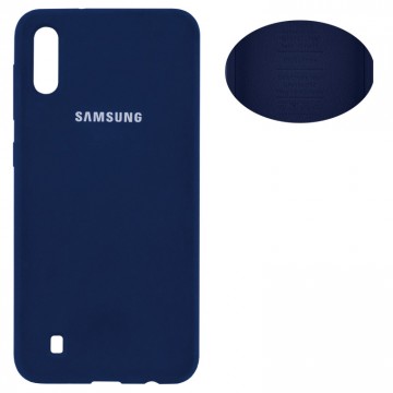 Чехол Silicone Cover Full Samsung A10 2019 A105 синий в Одессе