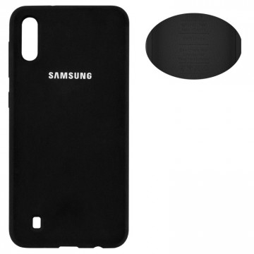 Чехол Silicone Cover Full Samsung A10 2019 A105 черный в Одессе