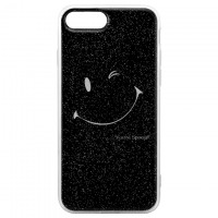 Чехол силиконовый Glue Case Smile shine iPhone 7 Plus, 8 Plus черный