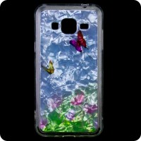 Cиликон Garden Samsung J3 2015 J300 бабочки