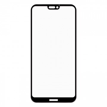 Защитное стекло 6D Huawei P20 Lite black тех.пакет в Одессе