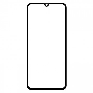 Защитное стекло 6D Samsung A70 2019 A705 black тех.пакет в Одессе